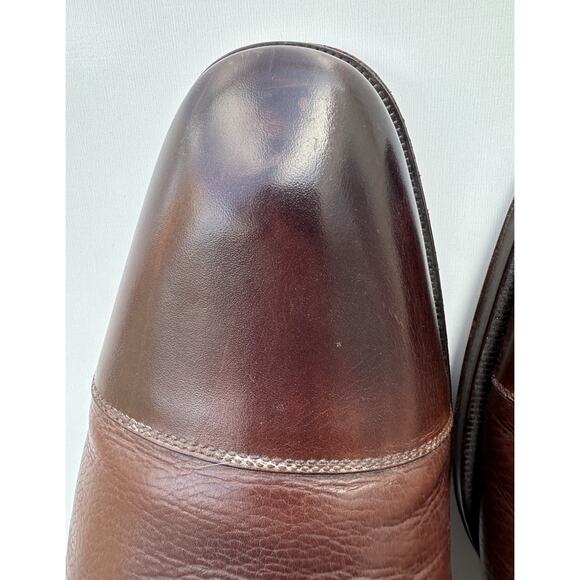 Magnanni Shoes Cap Toe Brown Leather/ Suede Men’s Size 13 main image 3